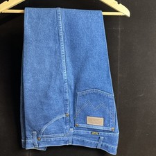 Wrangler 936PWDCowboy Cut Original Fit Men's Jeans Dry Cleaned Creased 34x30 USA