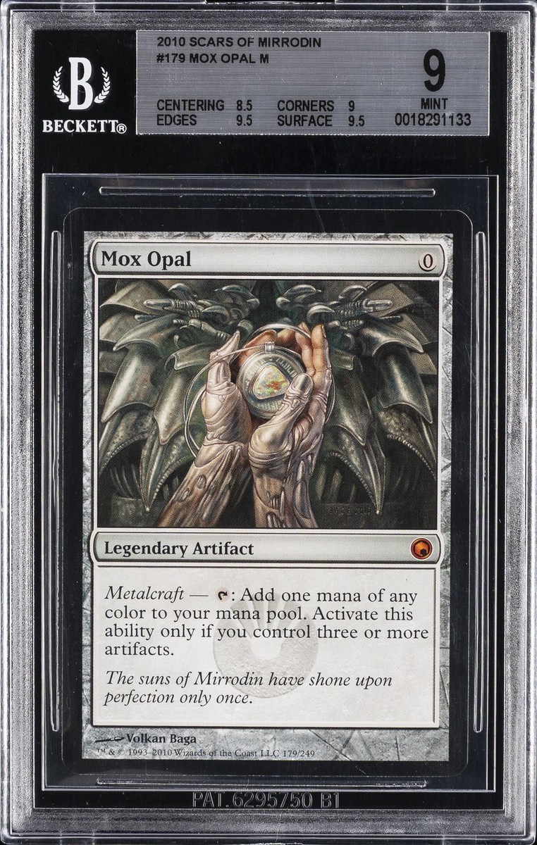 2010 MTG: SCARS OF MIRRODIN M #179 MOX OPAL BGS 9 | eBay 2010 MTG: SCARS OF MIRRODIN M #179 MOX OPAL BGS 9 | eBay