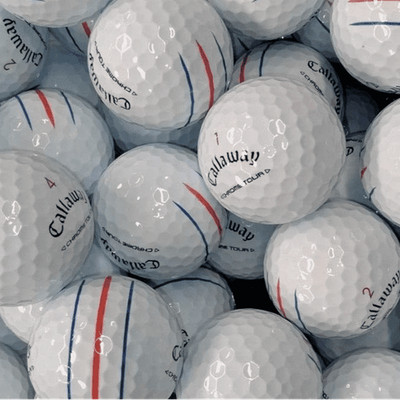 Callaway CHROME TOUR TRIPLE TRACK Golfbälle - PEARL / GRADE A - Ace Golf ️ o  