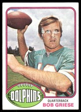 1976 Topps #255 Bob Griese