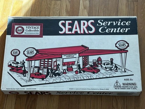 Sears Service Center  Play Set Box * Marx Toys * New