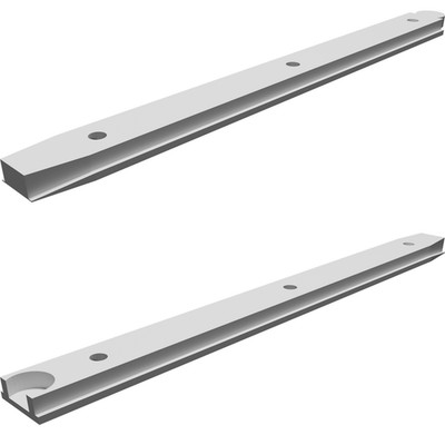Schienenführung 50cm zweiteilig für Bosch Tischkreissäge GTS 635-216 Schlitten Jig 3D