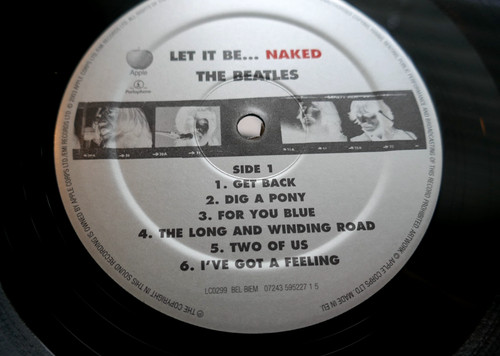 THE BEATLES LP " LET IT BE NAKED " WITH 7 INCH - 2003 - TOP! - Bild 2 von 16
