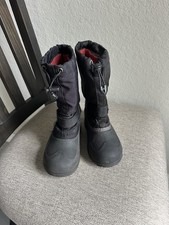 Kamik Waterbug 5 Winter Snow Boots Kids US 13 Black Insulated Waterproof
