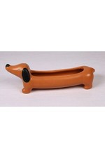 Dachshund Mini Planter 22cm Kikkerland Planter r0644