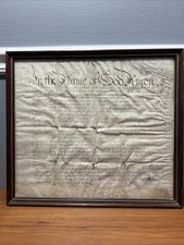 English Court Hand Legal Document ? In The Name Of God Amen? Late 18th