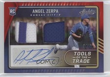 2022 Panini Absolute Spectrum Red 34/50 Angel Zerpa #TT2S-AZ Auto 6er