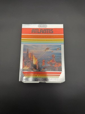 Atari 2600 ATLANTIS mit OVP Spiel Game Vintage