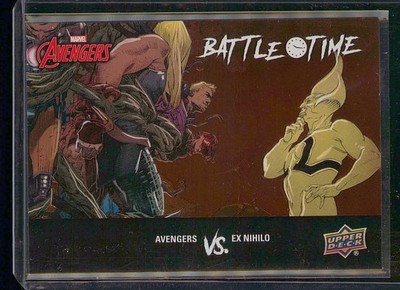2024 Upper Deck Marvel Avengers #BT-14 Avengers/Ex Nihilo Battle Time Copper