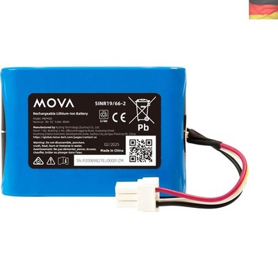 Mova Ersatzakku 5 Ah   kompatibel mit Mähroboter 600/1000, ViAX 250/500, LiDA...