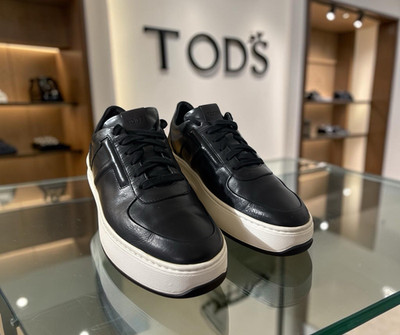 TOD'S  ALLACCIATA T CASSETTA Sneaker NAVY BLUE  / US 7 M