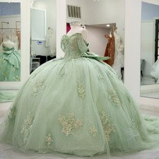 Princess Quinceanera Dresses Glitter Sweet 15 16 Off Shoulder Ball Gowns
