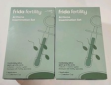 NEW LOT 2 Frida Fertility At-Home Insemination Set Collection Insertion System