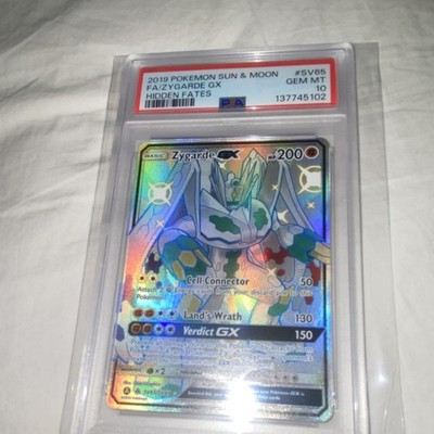 POKEMON ZYGARDE GX SV65/SV94 HIDDEN FATES SHINY VAULT FULL ART