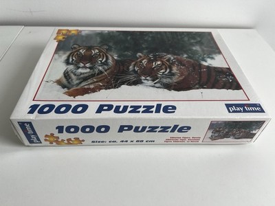 Playtime Puzzle   Sibirische Tiger (1000 Teile, NEU & OVP)