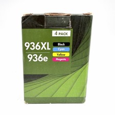 936E 936XL Ink Cartridge 4-Pack for HP OfficeJet 9120 9135e 9120e 9110 9730e