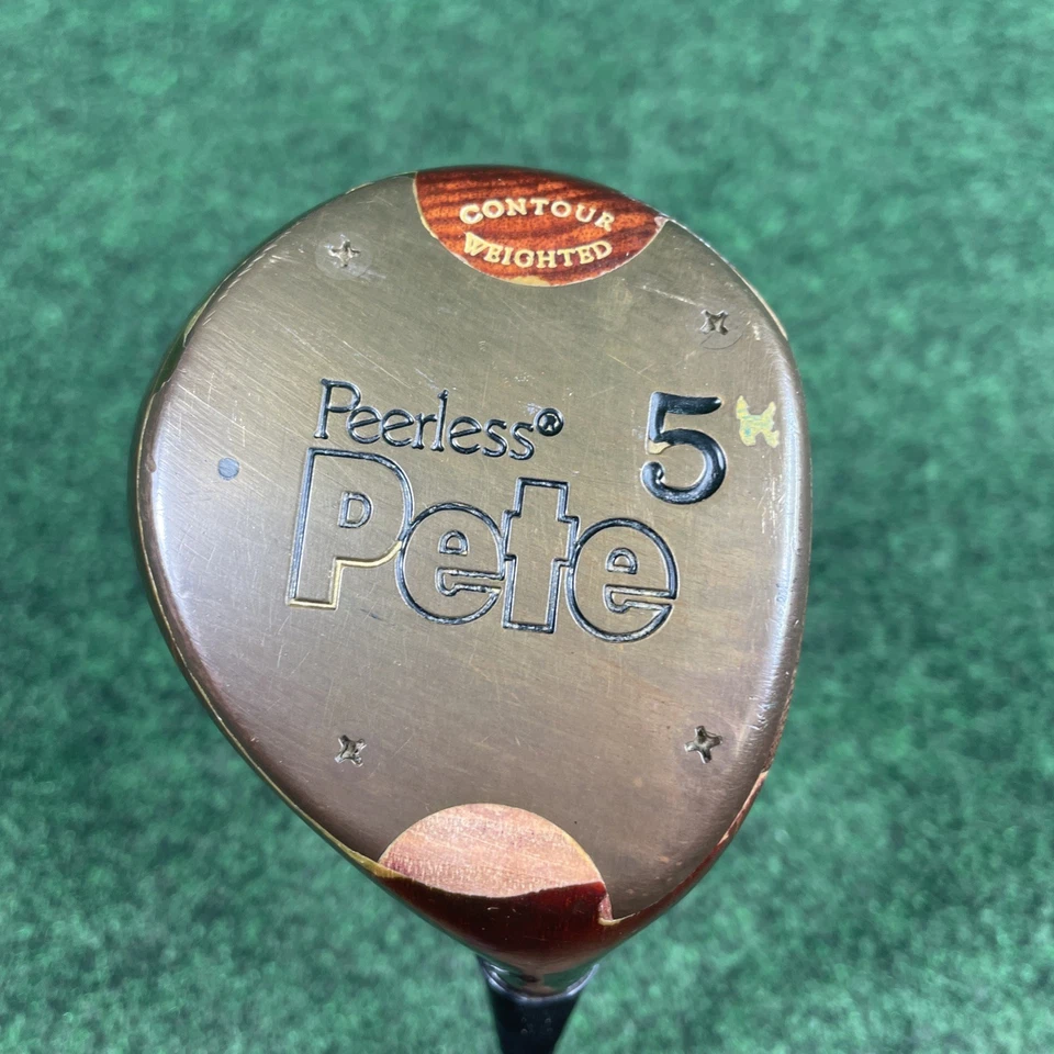 Madera de caqui Arnold Palmer Peerless Pete 5 madera EI-70 grafito rígido diestro 42" Foto 2 de 4