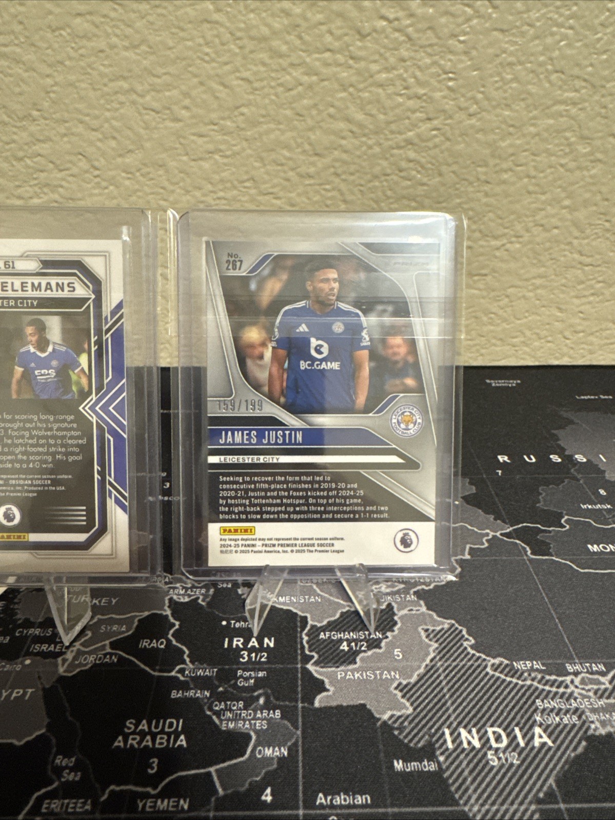 Soccer Numbered/Auto Lot of Leicester City view 10