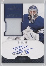 2011-12 Panini Dominion Rookie 82/199 Ben Scrivens #177 Patch Auto 7a2