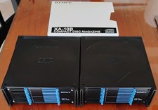 Lot Of 2 Sony XA-10B 10-Disc Compact Disc CD Changer Car Home Magazine Cartridge