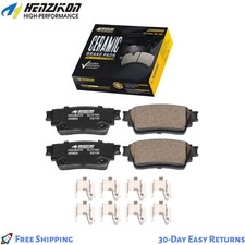Rear Ceramic Brake Pads w/Hardware for Mitsubishi Outlander Phev Eclipse Cross