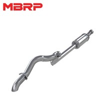Mbrp Armor Lite 2.5 Cat-back Exhaust Turn Down Tip For 18-25 Jeep Wrangler Jl