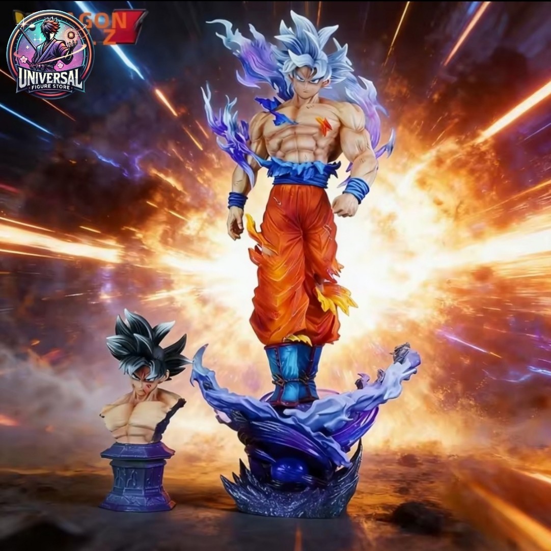Dragon Ball Super Goku Ultra Instinct Action Figure - 42cm - PVC Statue NEW