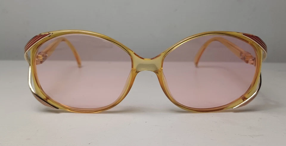 Gafas de sol Christian DIOR años 80 marco Austria modelo 2428 ópticas gafas coral Foto 2 de 4