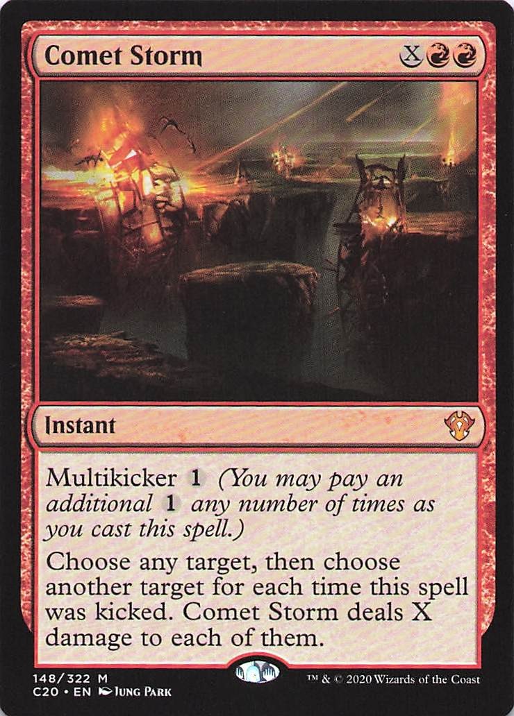 Comet Storm 148 Mythic Commander 2020 Magic: The Gathering Near Mint