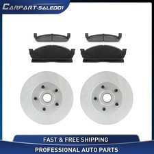 For 1975-1980 Ford Granada Oe Front Disc Brake Rotors Brake Pads Kit