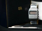 Seiko C153 Calculator Watch Box Manual Stylus – Untested, Display Scratch