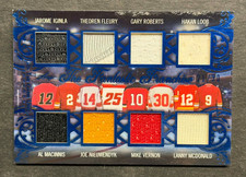 2020-21 Leaf Blue FLEURY/NIEUWENDYK/VERNON/LOOB/MACINNIS/MCDONALD 8-JERSEY 21/30