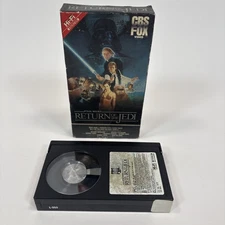 Star Wars Return Of The Jedi Beta 1983 CBS Fox Betamax Format 1986 (Rental tape)