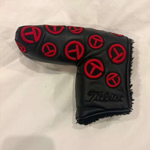 Scotty Cameron Circle T For Tour Use Only Putter Headcover Black/Red