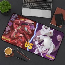 Pokemon pokmon mewtwo Gaming Desk Mat Mouse Pad