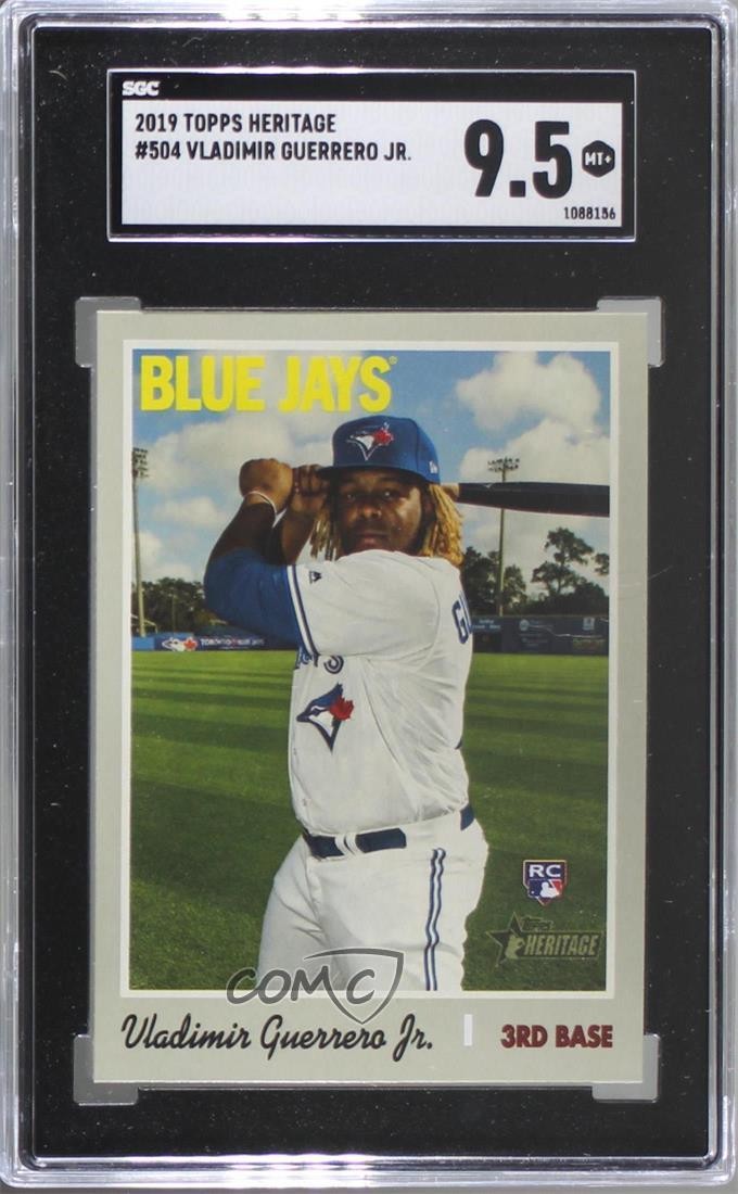 【psa10】2019 topps guerrero jr.ルーキーカード 2019 Topps Update Vladimir Guerrero Jr. Throwing | PSA CardFacts®