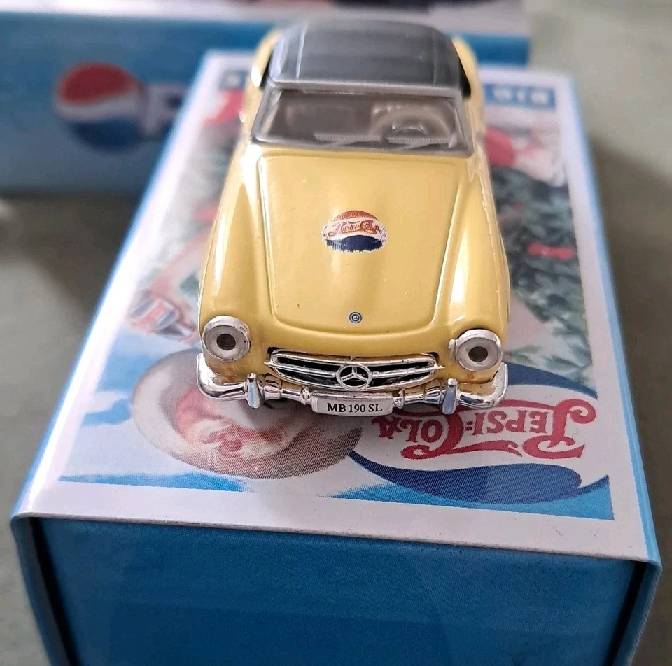 1/72 Mercedes Benz 190SL y Porshe Pepsi Cola COCHES PROMOCIONALES Foto 4 de 4