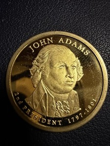 2007-S John Adams Presidential Dollar   D9