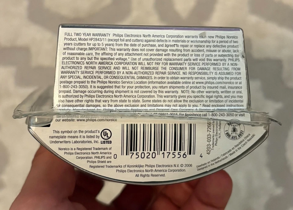 Depiladora Philips Norelco HP2843/11 Foto 4 de 4
