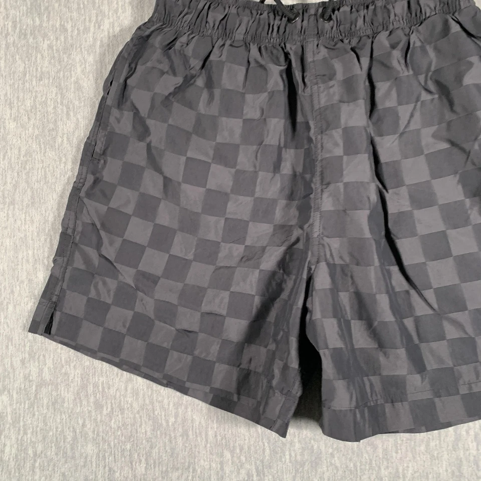 Pantalones Cortos Nike Para Hombre Medianos Negros Tejidos Elásticos Bolsillos con Cordón Foto 3 de 4