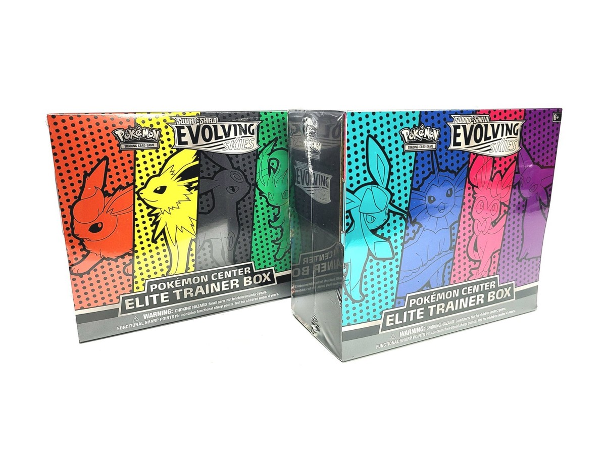 Pokemon Evolving Skies Pokemon Center PC Elite Trainer Box ETB Set