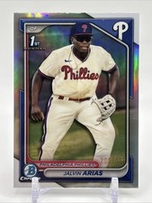 2024 Bowman Chrome Prospects Jalvin Arias #BCP-226 Chrome Refractor /499 (RC/SP)