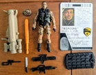 GI JOE Cobra NM/M Ripcord V5 2009 With Stand & File Card Jungle Assault Rip Cord