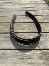 Kieffer Leather English Long Girth 52” Single Buckle Dark Brown Used Germany