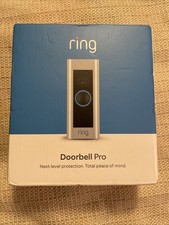 Ring B08M125RNW Doorbell - Silver,New,Sealed