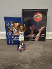 Alana Beard Washington Mystics HOF Bobblehead + WNBA "A Celebration" Book - Lot