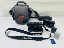 Canon PowerShot G16 Black Digital Camera Full HD 12.1MP 5x Zoom - TESTED ✅
