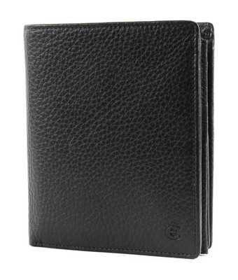 Esquire Texas RFID Wallet Vertical L Geldbörse Black Schwarz Neu