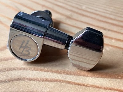 Harley Benton E-Gitarre Bass Seite Gitarre Tuner Machinehead