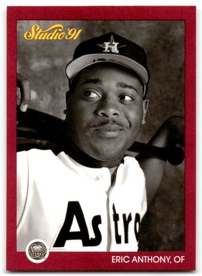 1991 Studio Eric Anthony Houston Astros #171